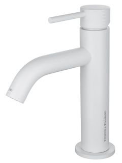 Смеситель для раковины Wonzon & Woghand WW-H1061-MW белый матовый